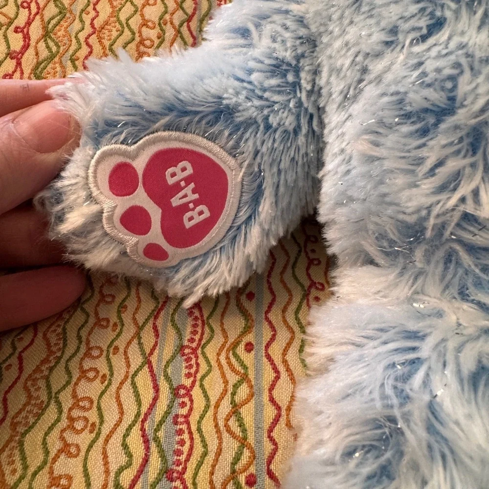 Build A Bear BAB Disney Frozen Elsa Teddy Bear Plush Stuffed Animal Blue 16